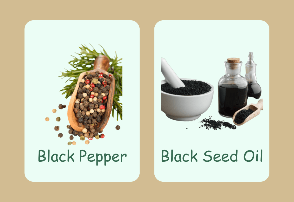 black pepper and black seed oil anti-inflammatory